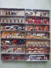 14 X Preiser, MERTENS Figuren 1:87, H0 Feuerwehr, KINDER, Arbeiter, Hausfrauen