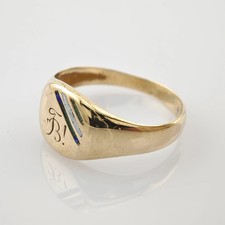 Patriotischer Siegelring einer