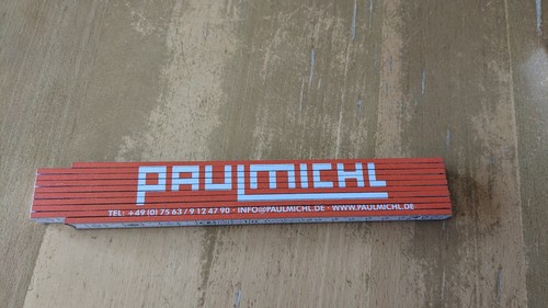 Zollstock paulmichl werbung - zollstock,