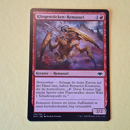Mtg klingenrücken remasuri - mtg, klingenrücken-remasuri