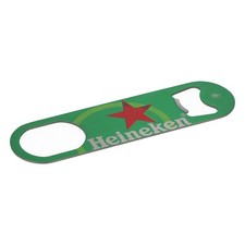 Heineken Bier Flaschenöffner Kapselheber Öffner Barzubehör Grün längliche Öffnun