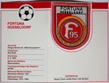 Fußball Football Patch Aufnäher DFB-Pokal 1979/80 * F95 FORTUNA DÜSSELDORF