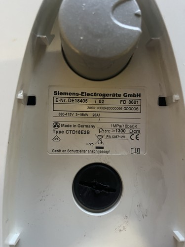 Siemens durchlauferhitzer - siemens,