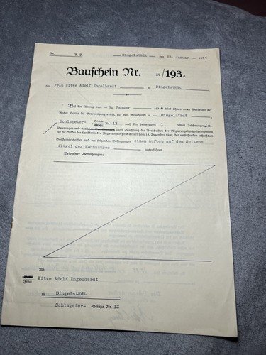 Historisches originaldokument - historisches,