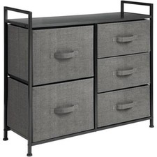 Schmaler Stoff Schrank 5