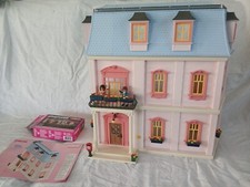 Playmobil Dollhouse 5303 Romantisches Puppenhaus +6456 Beleuchtungsset+ 2 x 6455