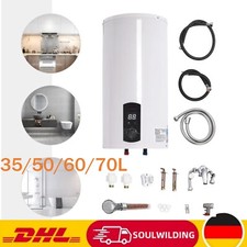 35L 50L 60L 70L ABS Elektro Warmwasserspeicher Boiler LED-Bildschirm 220V 2KW