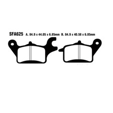 EBC Bremsbeläge vorn passend