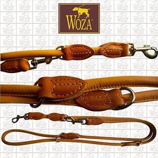 Hundeleine Leder WOZA