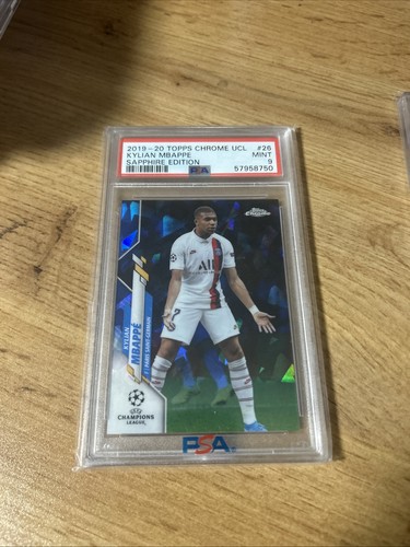 Kylian mbappe topps chroms - mbappe,