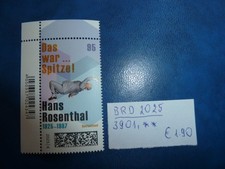 BRD 2025, 100. Geburtstag Hans Rosendahl, Michel 3901, **