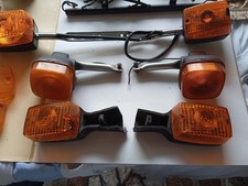 Konvolut Zündapp KS 50 WC KS 80 Blinker Hinten Und Vorne Mit 2 Halterungen