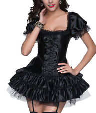 sexy Damen Corsage Top schwarz