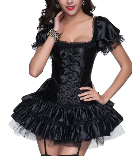 Sexy damen corsage top - sexy, schwarz