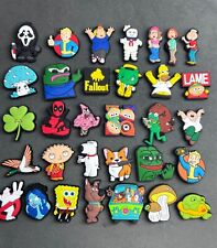 Krokodilschuh Charms Flamingo