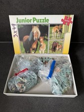 Puzzle - Pferd / Pferde - 3 x 49 Teile