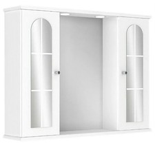 Riva Spiegelschrank Badezimmermöbel Magic Beleuchtung LED modern Licht Bad