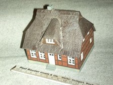 (222)  Kibri H0 Wohnhaus, Fachwerkhaus mit Reetdach, Art.Nr. 8234