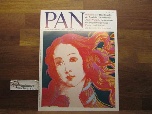 Pan zeitschrift für kunst - für,