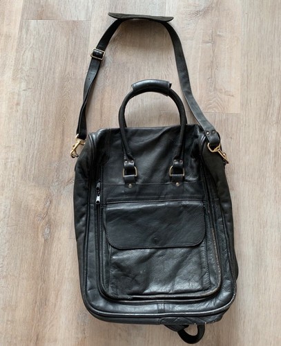 Leder rucksack tasche - leder,