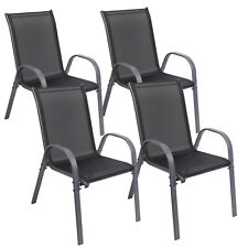 Albatros Gartenstuhl KUBA 2er / 4er Set - Gartenstühle Balkonstühle Stapelstuhl