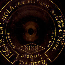 ORCH. PATHÉ Tango Criollo: Chola (Firpo)/ Luis Maria -Pathé- Tiefenschrift G4642