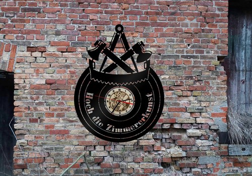 Uhr wanduhr holz - uhr,
