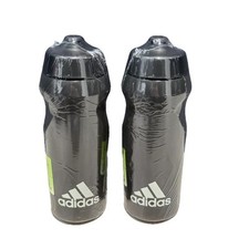 Adidas Performance Trinkflasche 500ml schwarz Laufen Fitness Gym Reise 2er Pack