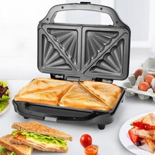 SUPERLEX Sandwichmaker Sandwichtoaster Sandwich Toaster Maker Antihaftplatten XL