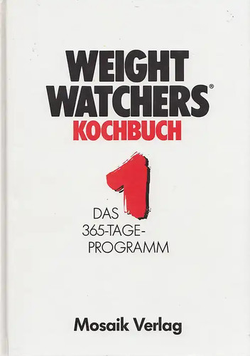Weight watchers kochbuch band - weight,