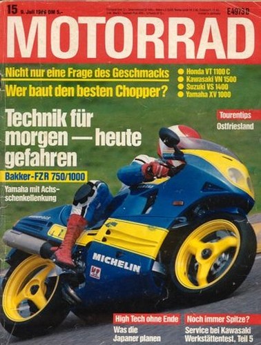 Motorrad 1988 honda - motorrad, vt