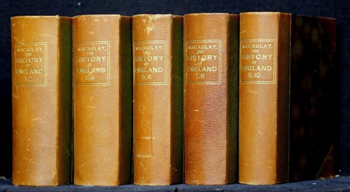 Macaulay the history of - the,