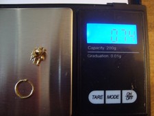 Gold 333, Ohrring, Ohrstecker