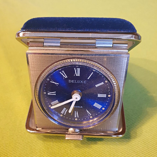 Neuwertig vintage reisewecker - vintage,