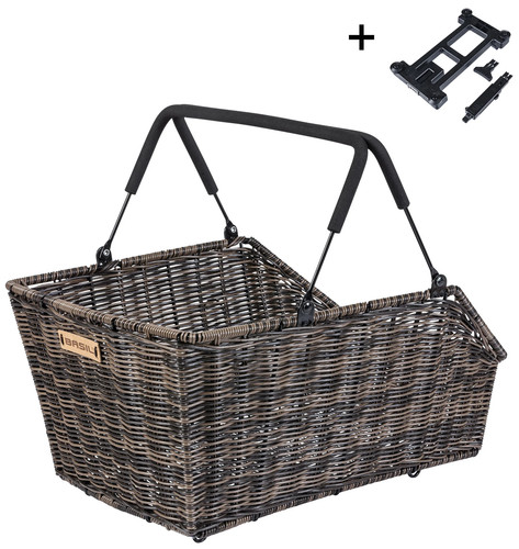 Fahrradkorb basil cento rattan - basil,
