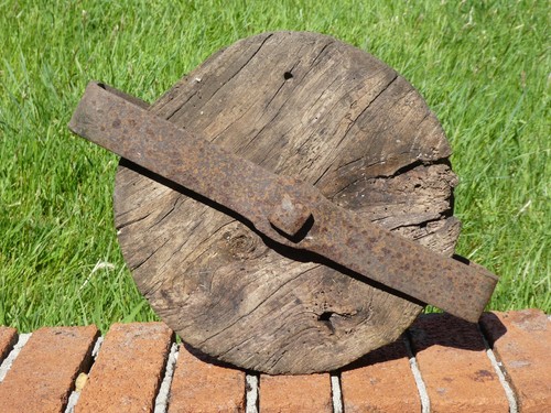 Antike holz gusseisen lager - antike,