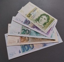 5 - 100 DM 1989 - 96 Original