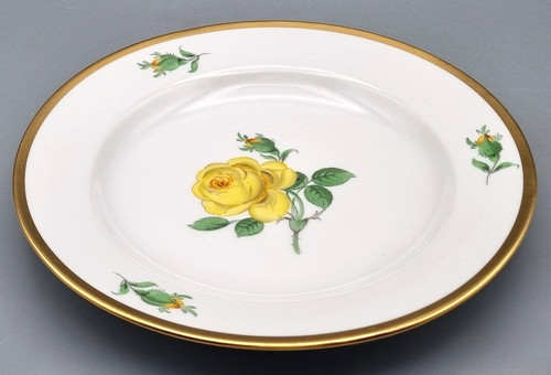 Meissen porzellan teller - meissen,