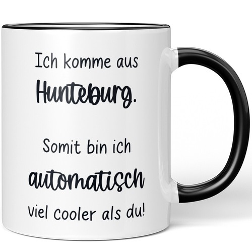 Ich komme aus hunteburg somit - ich,