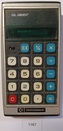 1167 taschenrechner commodore - taschenrechner,