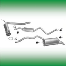 VW T4 2.4 D 57 KW 4x4 Syncro LWB 1996-1998 Auspuff Abgasanlage Komplett 0830