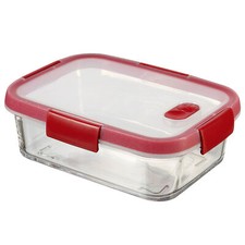 Vorratsdose Curver Smart Cook Vorratsbehälter Behälter 0,9L Glas Rot