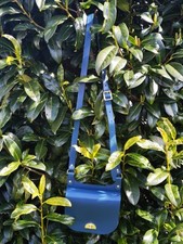 Cambridge Satchel Company Saddle Bag in Leder, Farbe Petrol