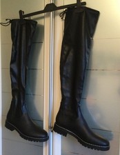 Strumpfstiefel Gr.41 schwarz