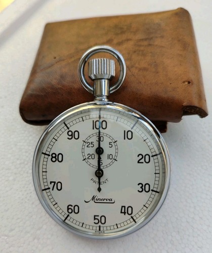 Minerva swiss made stoppuhr - minerva,