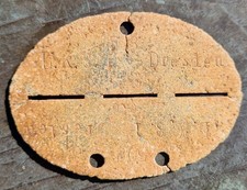 Erkennungsmarke L.K.S.1 DRESDEN WW2 Bodenfund WK2 Luftwaffe Luftkriegsschule 