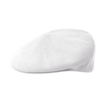 Kangol Tropic 504 weiß Sommer Schirm kappe Känguruh Logo Mütze