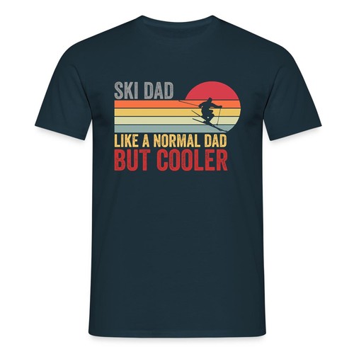Ski dad retro - dad, vintage