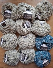 600g Wolle Lana Grossa Savana  500g Fb 002/100g Fb 009 f. zB. Weste o. Schal