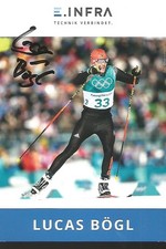 Lucas Bögl    Langlauf handsigniert 2025